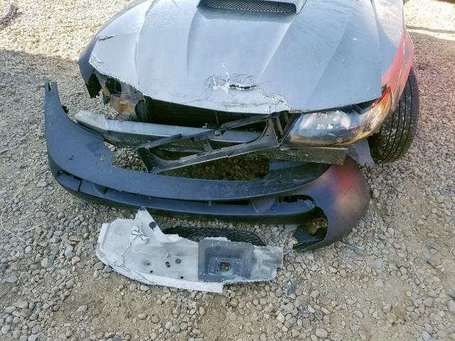 1FAFP45X12F139630 - 2002 FORD MUSTANG GT GRAY photo 9