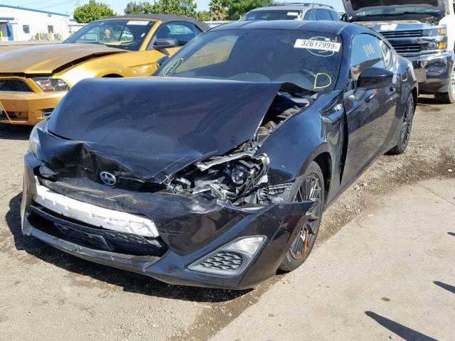 JF1ZNAA16D1721743 - 2013 TOYOTA SCION FR-S BLACK photo 2
