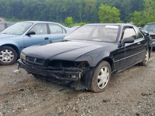 JH4KA8278NC006793 - 1992 ACURA LEGEND LS შავი ფოტო 2