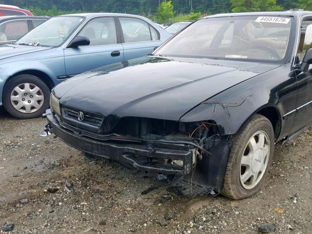 JH4KA8278NC006793 - 1992 ACURA LEGEND LS BLACK photo 9