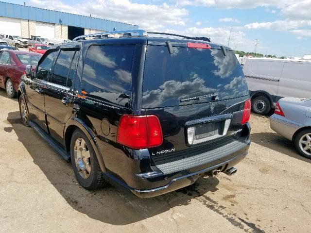 5LMFU27535LJ23690 - 2005 LINCOLN NAVIGATOR BLACK photo 3