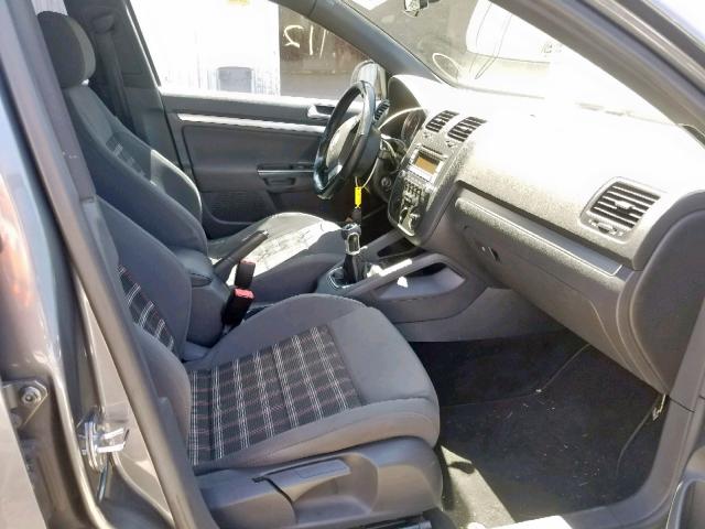 3VWBJ71K48M134840 - 2008 VOLKSWAGEN GLI ნაცრისფერი ფოტო 5