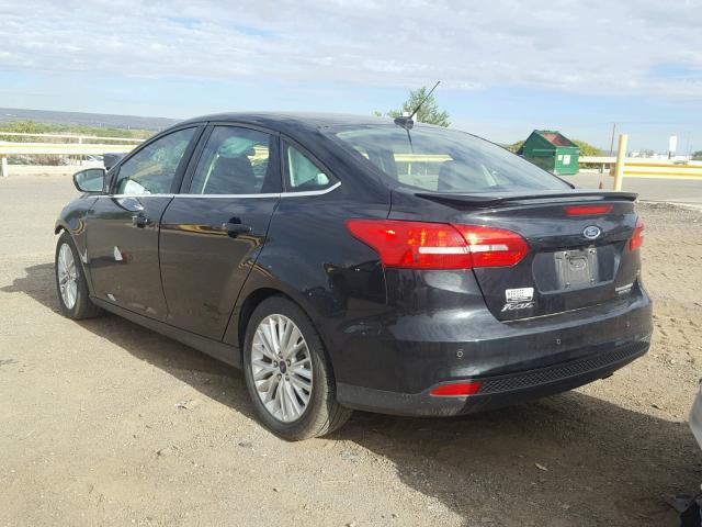 1FADP3J27FL357526 - 2015 FORD FOCUS TITA BLACK photo 3