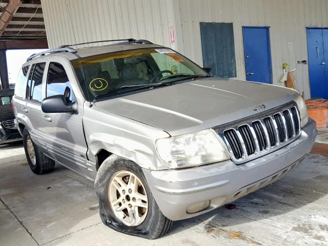 1J4GX58S61C563772 - 2001 JEEP GRAND CHER GRAY photo 1