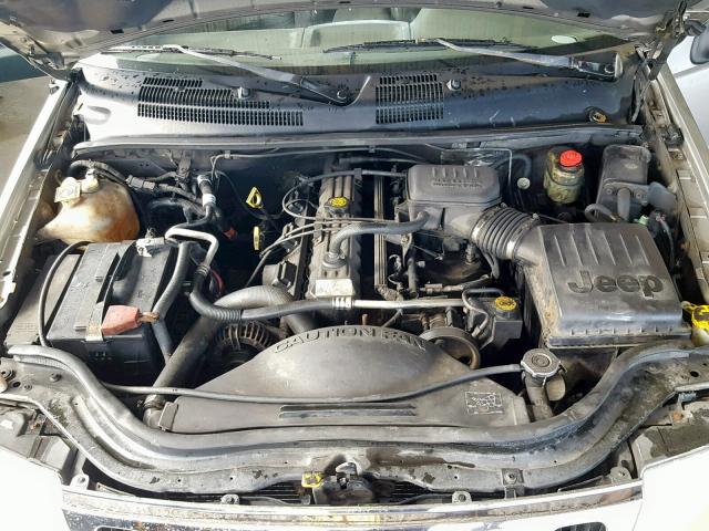 1J4GX58S61C563772 - 2001 JEEP GRAND CHER GRAY photo 7