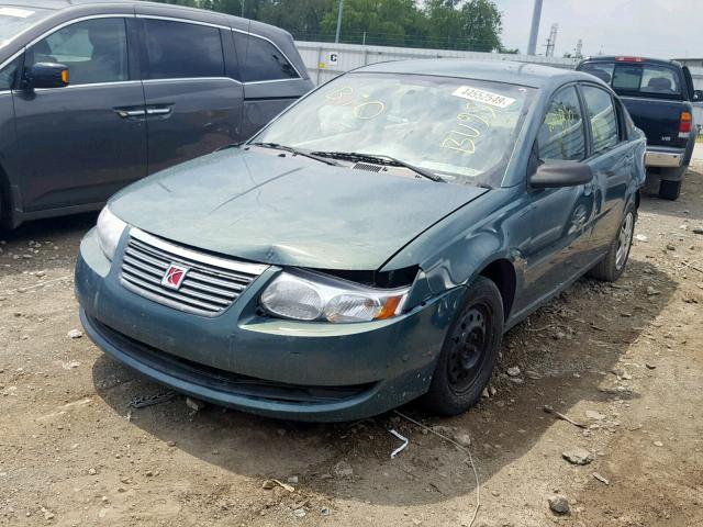 1G8AJ55F07Z180799 - 2007 SATURN ION LEVEL GREEN photo 2