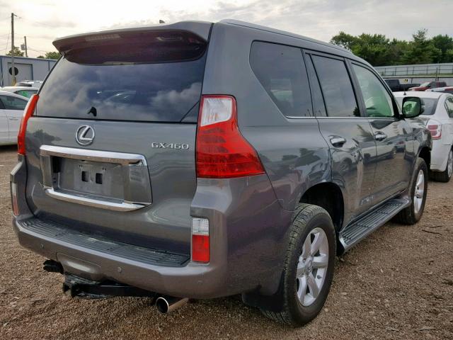 JTJBM7FX2B5030680 - 2011 LEXUS GX GRAY photo 4