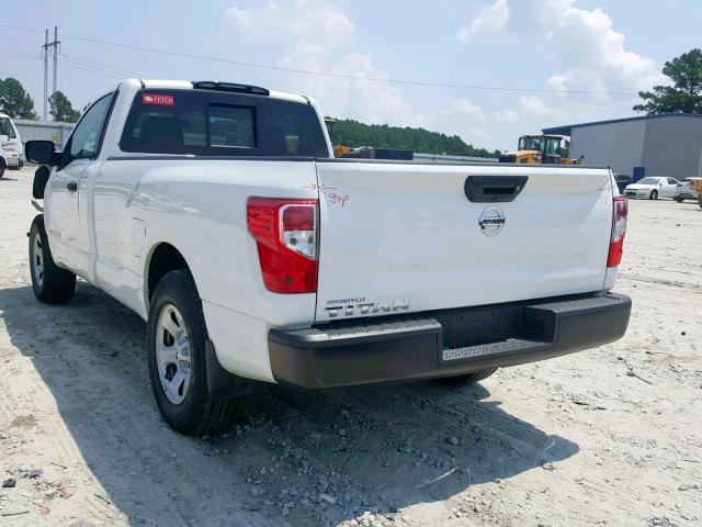 1N6AA1R74JN504513 - 2018 NISSAN TITAN S WHITE photo 3