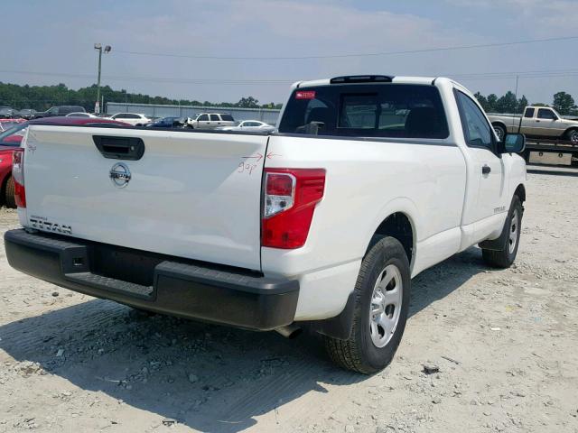 1N6AA1R74JN504513 - 2018 NISSAN TITAN S WHITE photo 4