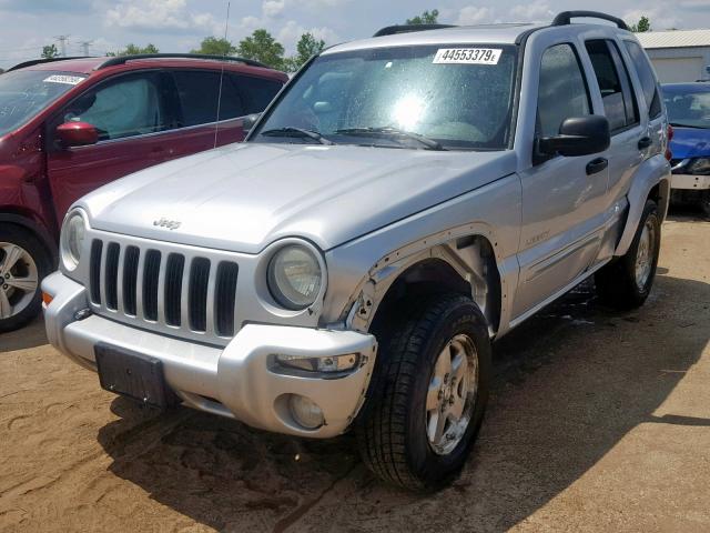 1J4GL58K14W276709 - 2004 JEEP LIBERTY LI SILVER photo 2