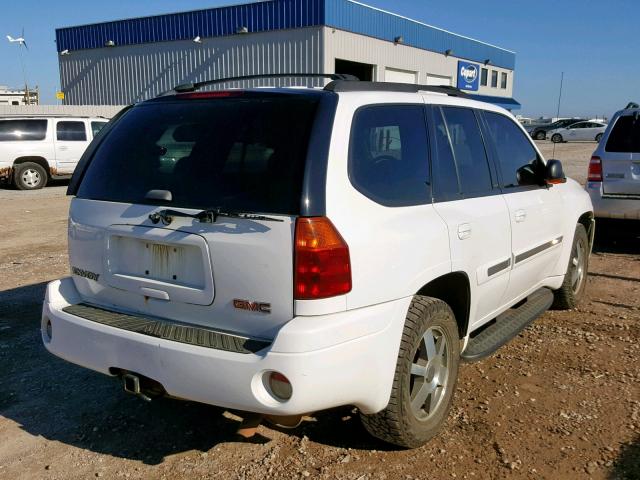 1GKDT13S842369859 - 2004 GMC ENVOY WHITE photo 4