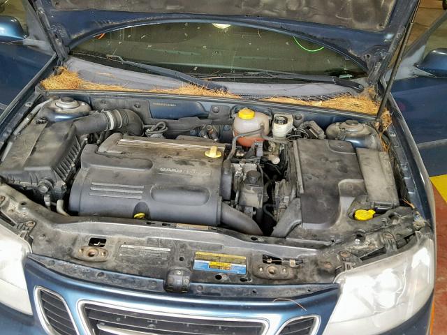 YS3FD49Y271140367 - 2007 SAAB 9-3 2.0T BLUE photo 7