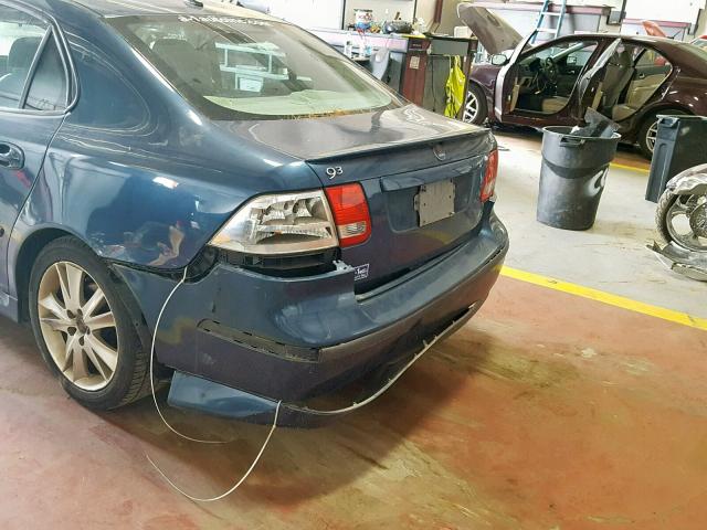 YS3FD49Y271140367 - 2007 SAAB 9-3 2.0T BLUE photo 9