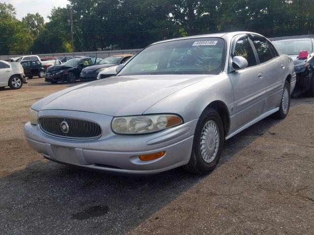 1G4HP54K814280263 - 2001 BUICK LESABRE CU SILVER photo 2