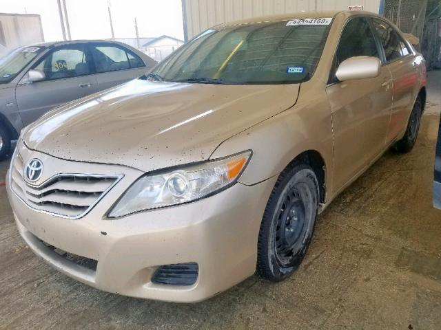 4T1BF3EK3BU128050 - 2011 TOYOTA CAMRY BASE GOLD photo 2