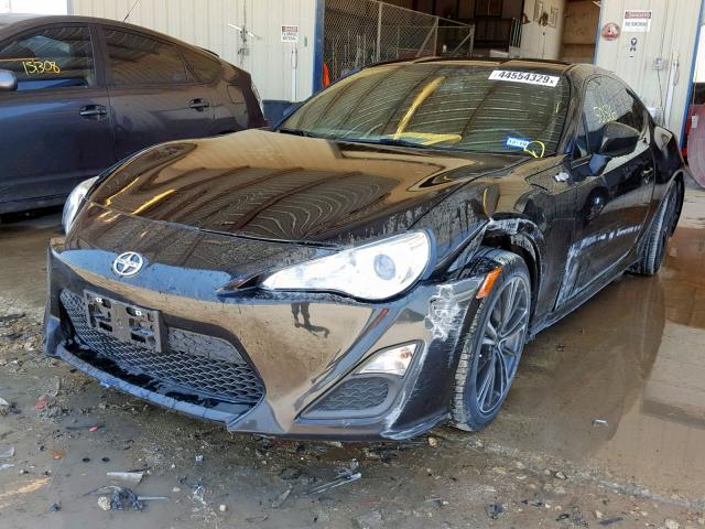 JF1ZNAA10F8706018 - 2015 TOYOTA SCION FR-S BLACK photo 2