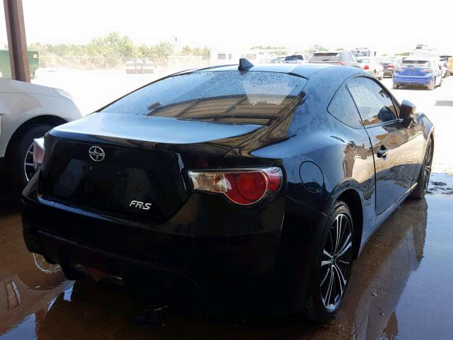 JF1ZNAA10F8706018 - 2015 TOYOTA SCION FR-S BLACK photo 4