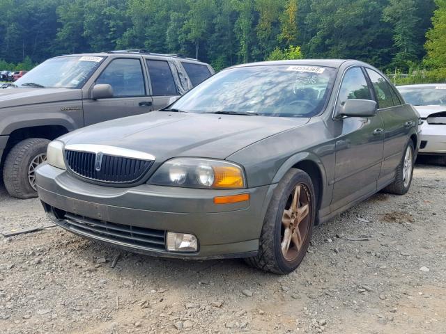 1LNHM87A3YY776829 - 2000 LINCOLN LS GRAY photo 2