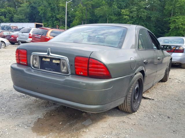 1LNHM87A3YY776829 - 2000 LINCOLN LS GRAY photo 4