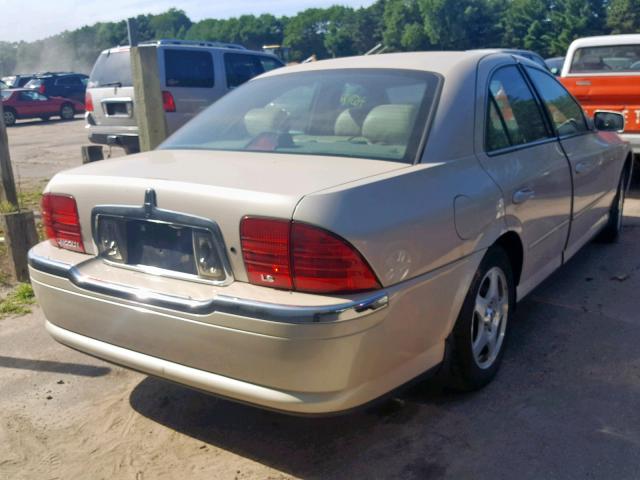 1LNHM87A7YY785162 - 2000 LINCOLN LS TAN photo 4