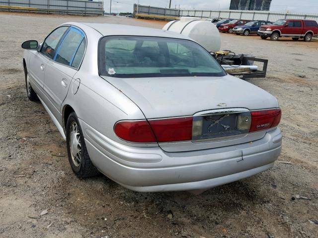 1G4HP54KX3U147264 - 2003 BUICK LESABRE CU SILVER photo 3