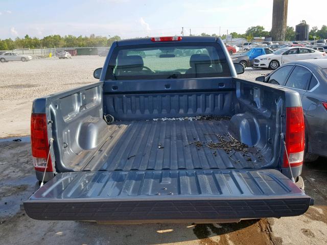 1GTN1TEX1CZ154629 - 2012 GMC SIERRA C15 BLUE photo 6