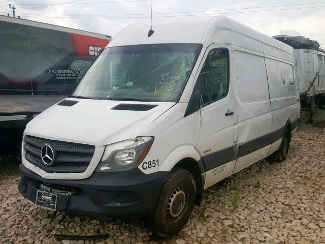 WD3PE8DD9GP302104 - 2016 MERCEDES-BENZ SPRINTER 2 WHITE photo 2