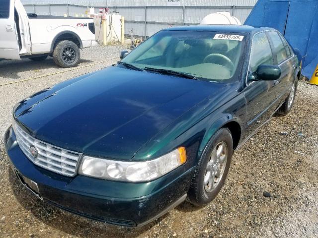 1G6KS54Y8YU189391 - 2000 CADILLAC SEVILLE SL GREEN photo 2