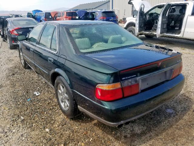 1G6KS54Y8YU189391 - 2000 CADILLAC SEVILLE SL GREEN photo 3