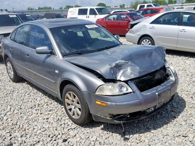 WVWPD63B63P449794 - 2003 VOLKSWAGEN PASSAT GLS GRAY photo 1