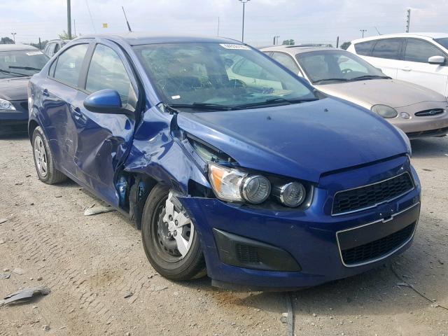 1G1JA5SH5E4222947 - 2014 CHEVROLET SONIC LS 蓝色 照片 1