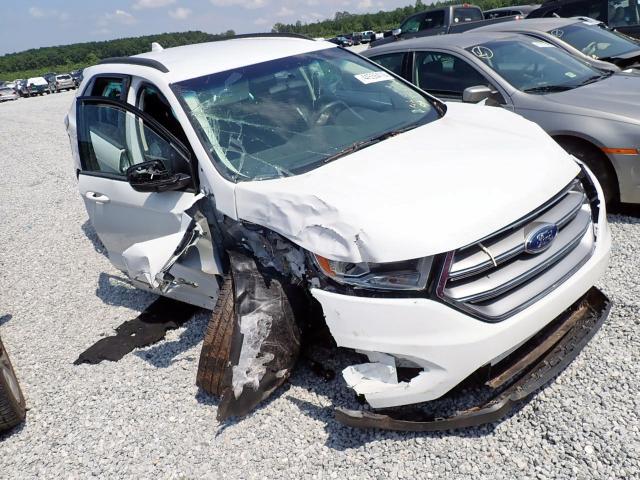 2FMPK3G96HBC01549 - 2017 FORD EDGE SE WHITE photo 1