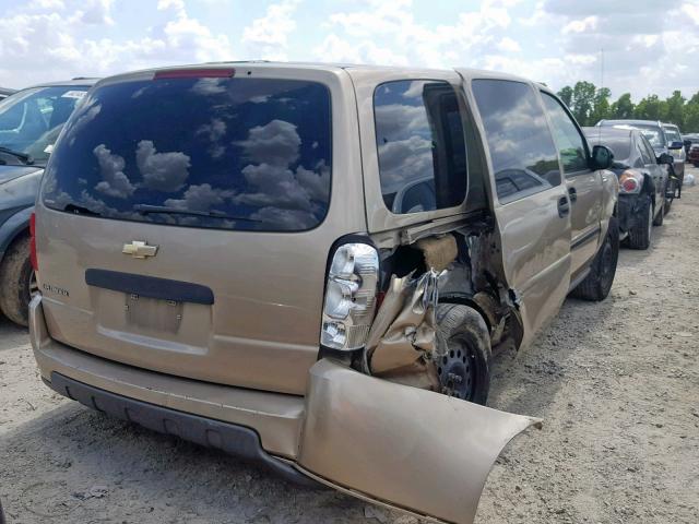 1GNDV03L85D227985 - 2005 CHEVROLET UPLANDER TAN photo 4