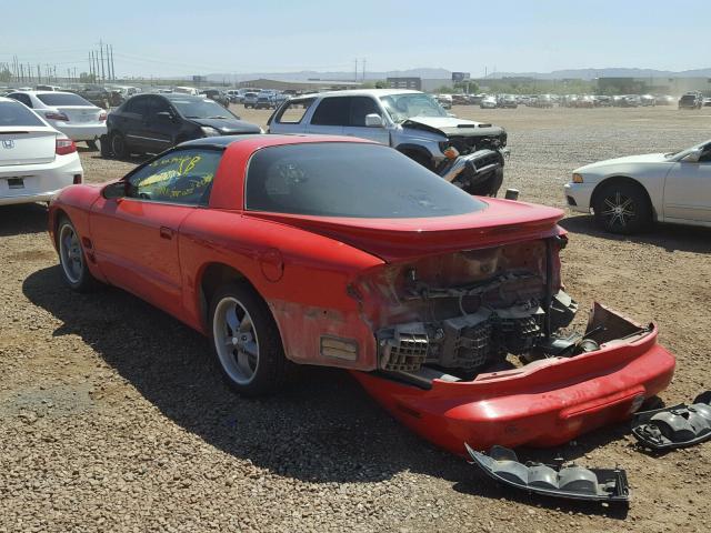 2G2FS22K912114551 - 2001 PONTIAC FIREBIRD RED photo 3