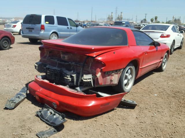 2G2FS22K912114551 - 2001 PONTIAC FIREBIRD RED photo 4