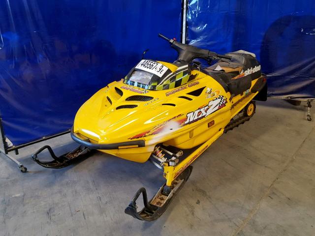 127300464 - 1998 SKI SNOWMOBILE YELLOW photo 2