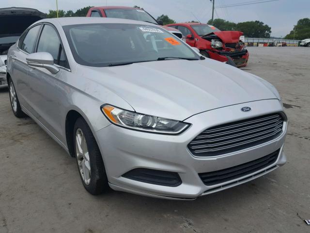 3FA6P0H78DR286697 - 2013 FORD FUSION SE SILVER photo 1