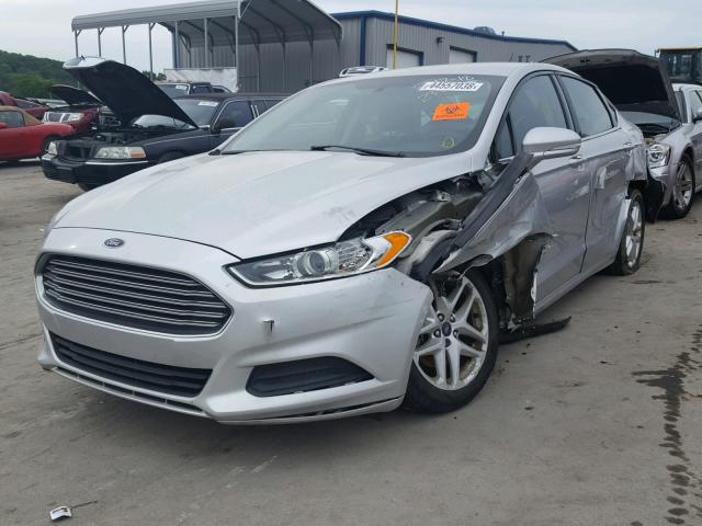 3FA6P0H78DR286697 - 2013 FORD FUSION SE SILVER photo 2