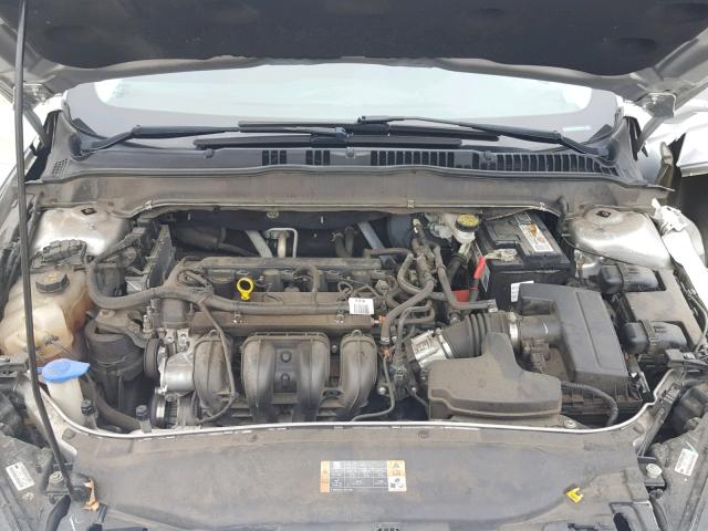 3FA6P0H78DR286697 - 2013 FORD FUSION SE SILVER photo 7