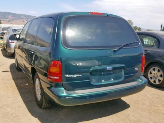 2FMDA51U9WBB99789 - 1998 FORD WINDSTAR W GREEN photo 3