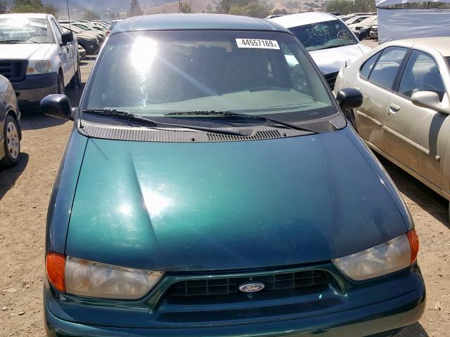 2FMDA51U9WBB99789 - 1998 FORD WINDSTAR W GREEN photo 9