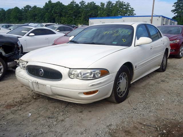 1G4HP52K744136131 - 2004 BUICK LESABRE CU WHITE photo 2