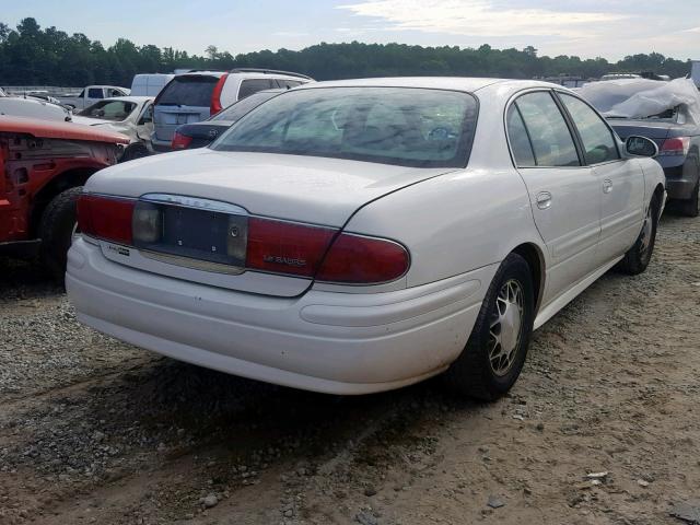 1G4HP52K744136131 - 2004 BUICK LESABRE CU WHITE photo 4