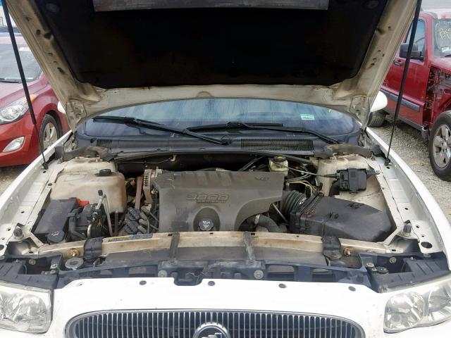 1G4HP52K744136131 - 2004 BUICK LESABRE CU WHITE photo 7