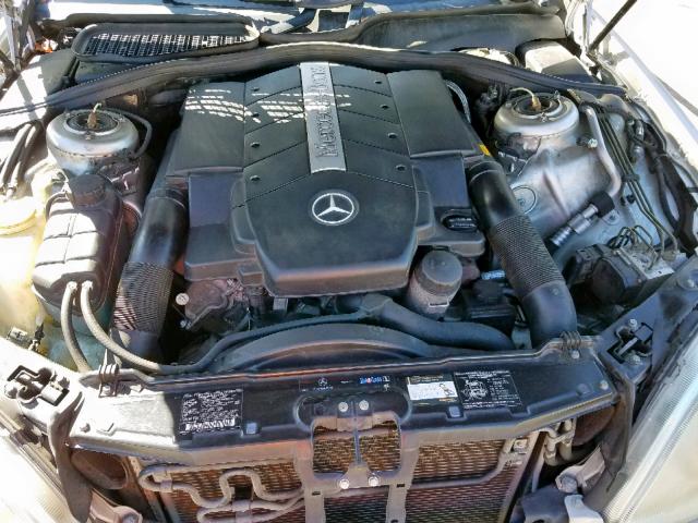 WDBNG70J32A292760 - 2002 MERCEDES-BENZ S 430 SILVER photo 7