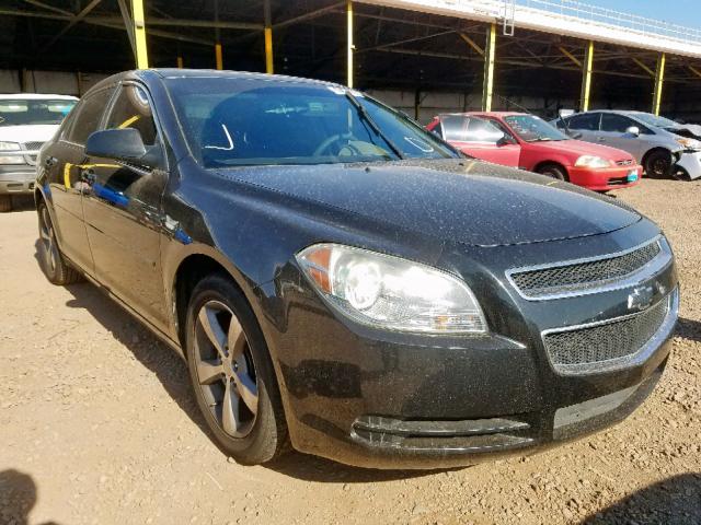 1G1ZB5EB1A4127299 - 2010 CHEVROLET MALIBU LS BLACK photo 1