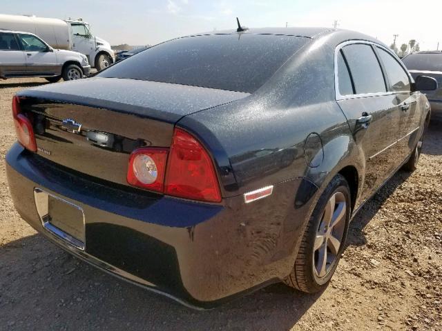 1G1ZB5EB1A4127299 - 2010 CHEVROLET MALIBU LS BLACK photo 4