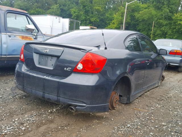 JTKDE177950033722 - 2005 TOYOTA SCION TC ნაცრისფერი ფოტო 4