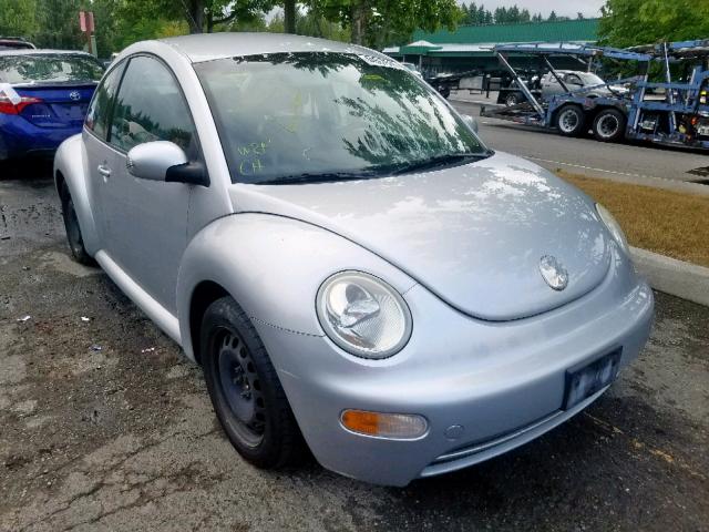 3VWBK31C15M416217 - 2005 VOLKSWAGEN NEW BEETLE SILVER photo 1
