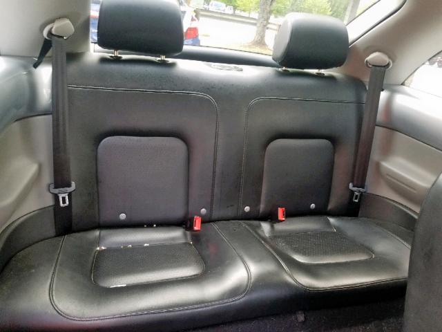 3VWBK31C15M416217 - 2005 VOLKSWAGEN NEW BEETLE SILVER photo 6